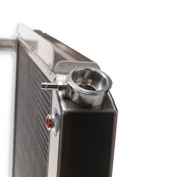 Ron Davis Aluminum Radiator | Auto Trans Cooler | SBF V8 | 1966-77 Ford Bronco
